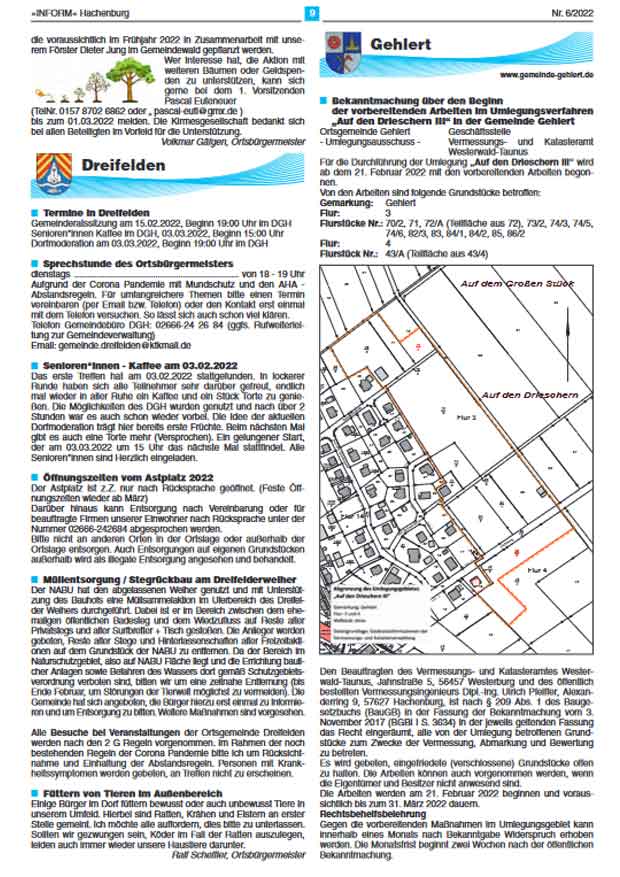 Layout Textseite