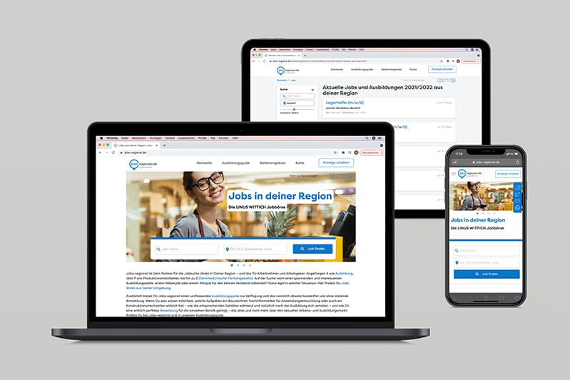 jobs-regional - Jobs in print&web anbieten