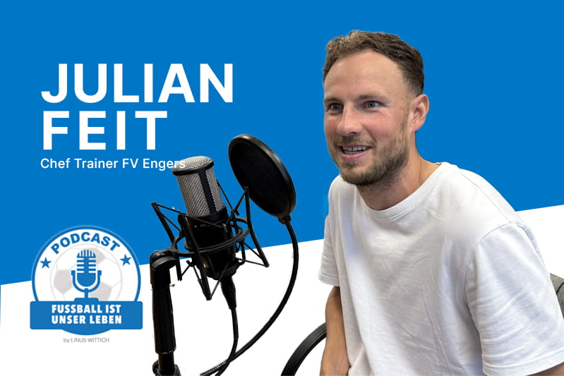 Julian Feit als Gast bei "Fußball ist unser Leben"